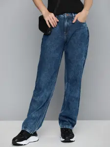 Harvard Women High-Rise Light Fade Cotton Jeans