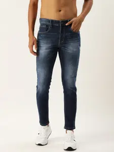 Kook N Keech Men Slim Fit Low Distress Light Fade Stretchable Jeans