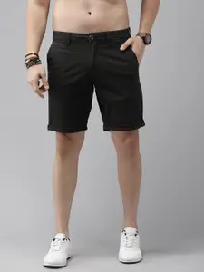 Roadster Men Solid Regular Shorts