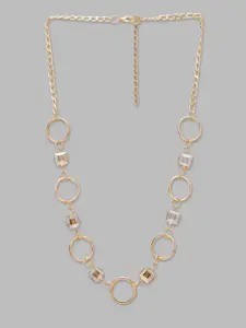 Globus Gold-Plated Statement Necklace