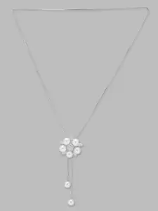 Globus Silver-Plated Minimal Necklace