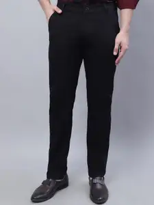 Rodamo Men Mid-Rise Slim Fit Formal Trousers