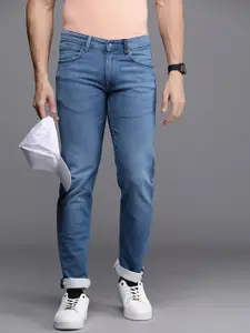 Allen Solly Sport Men Super Skinny Fit Low-Rise Light Fade Stretchable Jeans