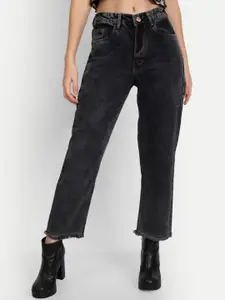 BAESD Women Jean Straight Fit Mid-Rise Jeans