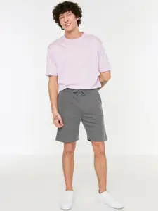 Trendyol Men High-Rise Casual Shorts