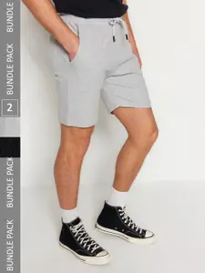 Trendyol Men Pack Of 2 High-Rise Regular Shorts