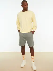 Trendyol Men High-Rise Casual Shorts