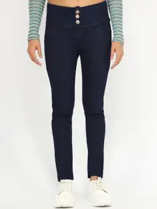 BAESD Women Jean Fit Mid-Rise Clean Look Cotton Jeans