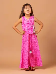 Sangria Printed Pure Cotton Lehenga Choli