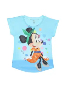 Wear Your Mind Girls Minnie Mouse Printed T-shirt