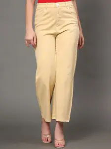 BAESD Women Jean Relaxed Fit High-Rise Jeans