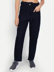 BAESD Women Jean Straight Fit Mid-Rise Cotton Jeans