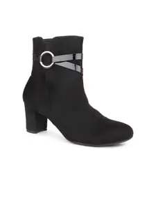 Inc 5 Women Block Heeled Regular Boots