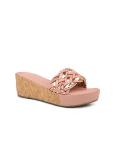 Inc 5 Braided Strap Wedge Heels