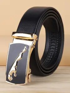 ZORO Men Solid PU Formal Belt