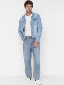 Trendyol Men Mid-Rise Clean Look Heavy Fade Jeans