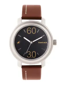 Fastrack Men Patterned Analogue Watch NR3222SL01
