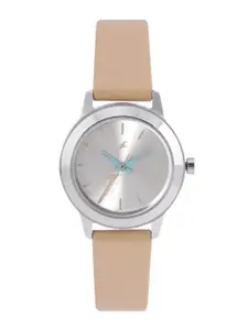 Fastrack Women Leather Straps Analogue Watch NR68008SL08