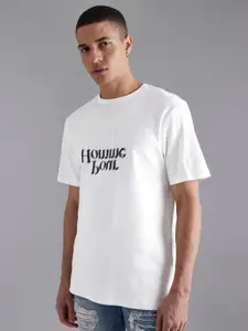 boohooMAN Typography Printed Pure Cotton T-shirt