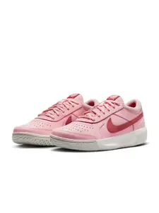 Nike Women Court Air Zoom Lite 3 Textured Tennis Sports Shoes