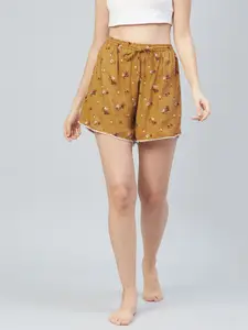 The Snug Studio Women Floral Printed Lounge Shorts