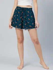 The Snug Studio Women Floral Printed Lounge Shorts