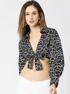 Remanika Comfort Abstract Printed Casual Shirt