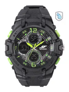 Sonata Men Analogue and Digital Multi Function Watch 77102PP01