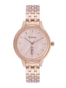 Titan Women Bracelet Style Straps Analogue Watch NR2648WM01