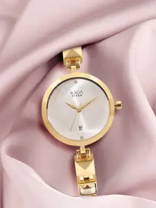 Titan Women LADIES RAGA Bracelet Style Analogue Watch NR2606YM01