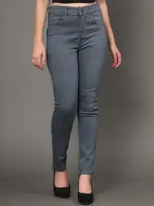 BAESD Women Jean Skinny Fit High-Rise Cotton Jeans