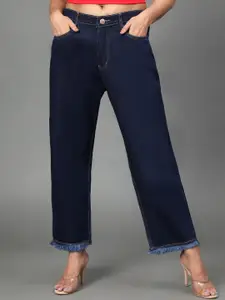 BAESD Women Jean Straight Fit Mid-Rise Jeans