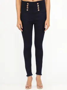 BAESD Women Jean High-Rise Cotton Stretchable Jeans