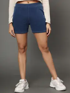 BAESD Women Mid-Rise Denim Shorts