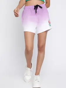 Lil Tomatoes Girls Ombre Mid-Rise Shorts