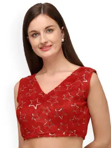 Amrutam Fab Embellished Saree Blouse