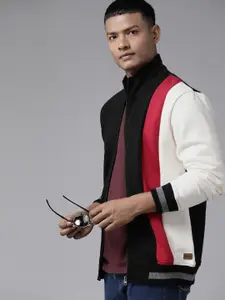 Roadster Men Colourblocked Sweatshirt