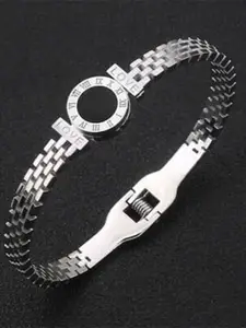 VIEN Silver-Plated Kada Bracelet