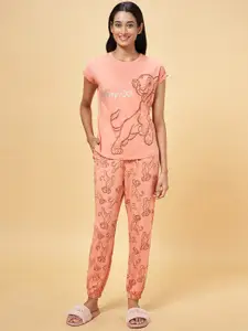 Dreamz by Pantaloons Graphic Printed Pure Cotton Night Suit