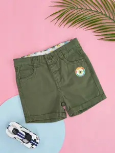 Pantaloons Baby Boys Mid-Rise Casual Cotton Shorts