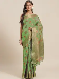 Chhabra 555 Woven Design Silk Cotton Sarees