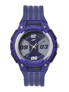 Sonata Men Super Fiber Economy Dial & Straps Analogue Watch NP77113PP02W