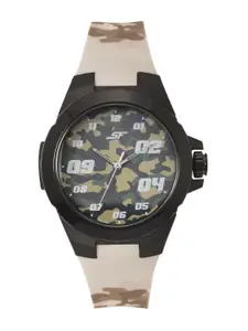 Sonata Men Super Fiber Economy Dial & Straps Analogue Watch NP77114PP03W