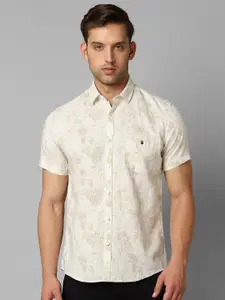 Louis Philippe Sport Men Floral Printed Slim Fit Opaque Casual Shirt