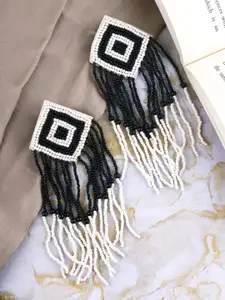 Crunchy Fashion Beaded Drop Earrings