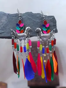 Crunchy Fashion Contemporary Drop Earrings