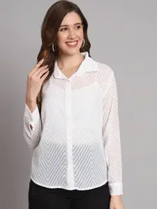 Funday Fashion Spread Collar Casual Shirt