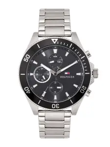 Tommy Hilfiger Men Stainless Steel Bracelet Style Straps Analogue Watch TH1791916W