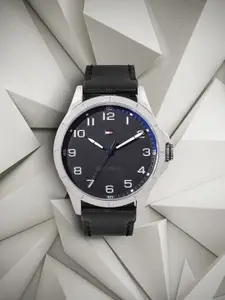 Tommy Hilfiger Men Leather Analogue Watch TH1791909W