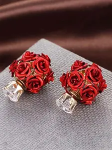 Crunchy Fashion Contemporary Studs Earrings